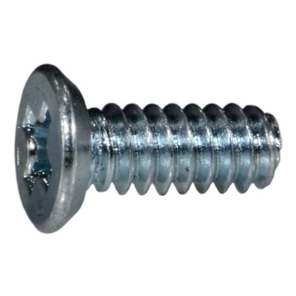 #6-32 x 3/8" Zinc Phillips Flat Undercut Head Machine Screws (30 pcs.)
