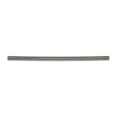 #6-32 x 3" Zinc Plated Grade 2 Steel Coarse Thread Threaded Rods TRS-117