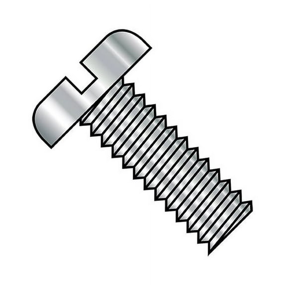 6-32X1 1/2 Slotted Pan Machine Screw Fully Threaded 18-8 Stainless Steel (Pack Qty 3,000) BC-0624MSP188