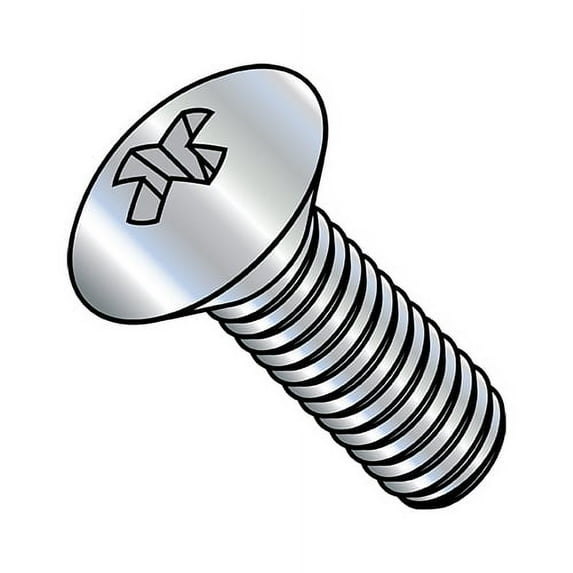 6-32X2 1/2 Phillips Oval Head Machine Screw Fully Threaded Zinc (Pack Qty 2,000) BC-0640MPO