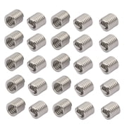 Unique Bargains #6-32x0.276" 304 Stainless Steel Helical Coil Wire Thread Insert 25Pcs