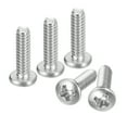 thumbnail image 1 of Uxcell #6-32x1/2" Pan Head Machine Screws, Stainless Steel 18-8 Screw, Pack of 25, 1 of 7