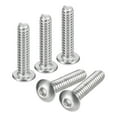 thumbnail image 1 of #6-32x5/8" Button Head Socket Cap Screws, 50 Pack 304 Stainless Steel Screws, 1 of 5