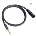 thumbnail image 1 of 6.35 mm 1/4 Inch TRS to XLR Male Balanced Signal Interconnect Cable Mic Cable, 1 of 12
