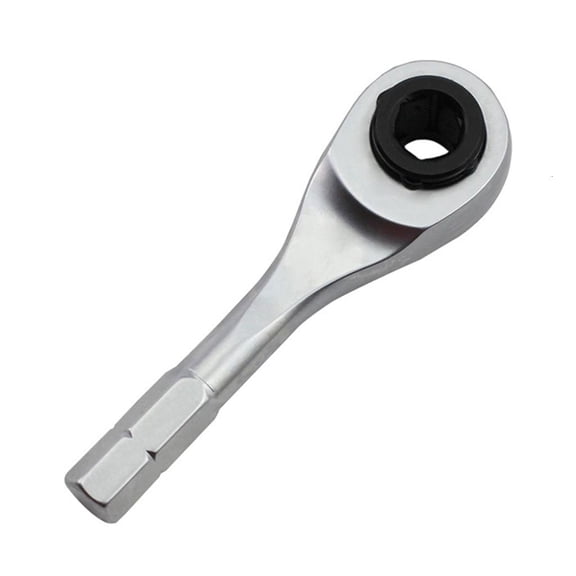 hejhncii 1/4inch Quick Socket Ratchet Wrench Stem Screwdriver Bit Tool Ratchet Handle