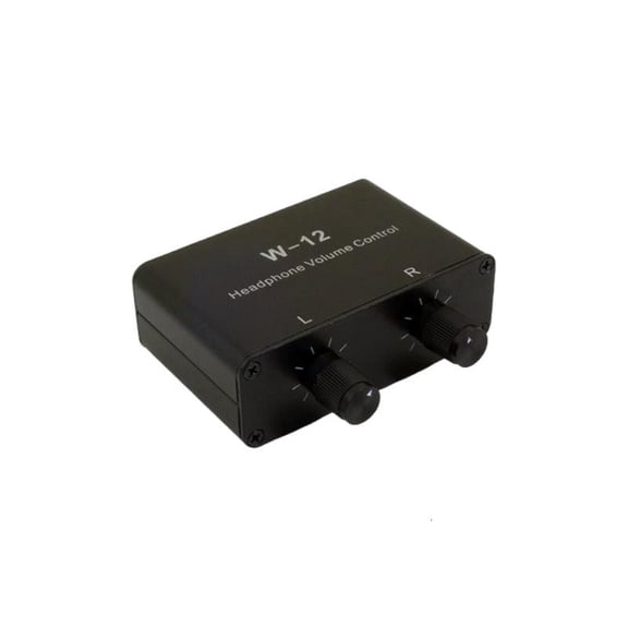 6.35mm 3.5mm Inline Volumes Controller Inline Audios Volumes Control Attenuator for 16-600 Headphone Studio Monitors