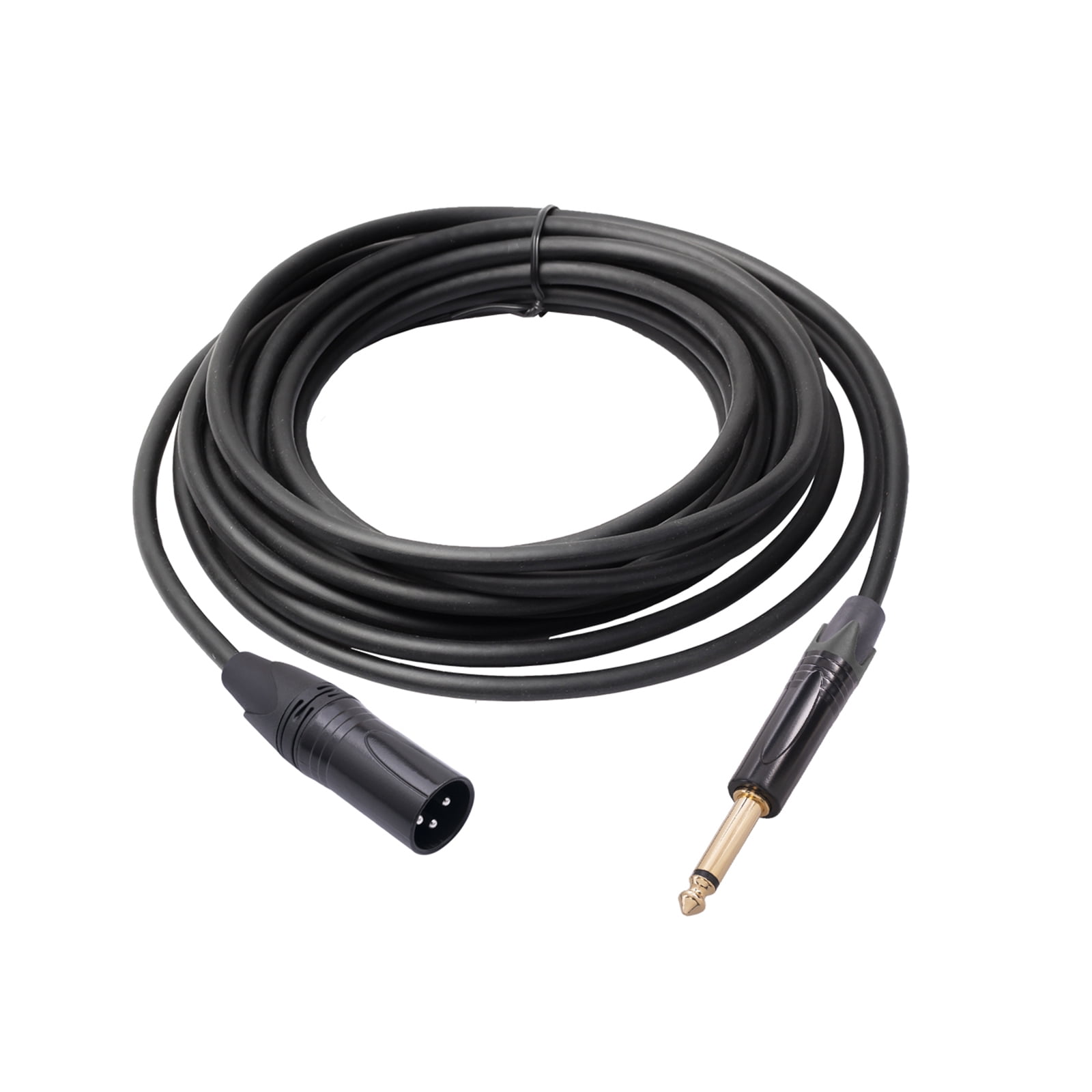 6.35mm Audio Cable TRS Stereo Male to XLR Male Balanced Interconnect ...