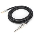 thumbnail image 1 of 6.35mm Male to 3.5mm Male Stereo Audio Cable for Guitar, Piano Amplifier, and Mobile Phones - 3 Meter (9.8ft) Length, 1 of 8