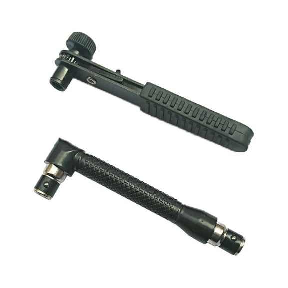 6.35mm Ratchet Wrench+Socket Wrench Quick Release Mini Wrench Set for Computer Electrical Repairing Home Removing Screw Metal Workshops
