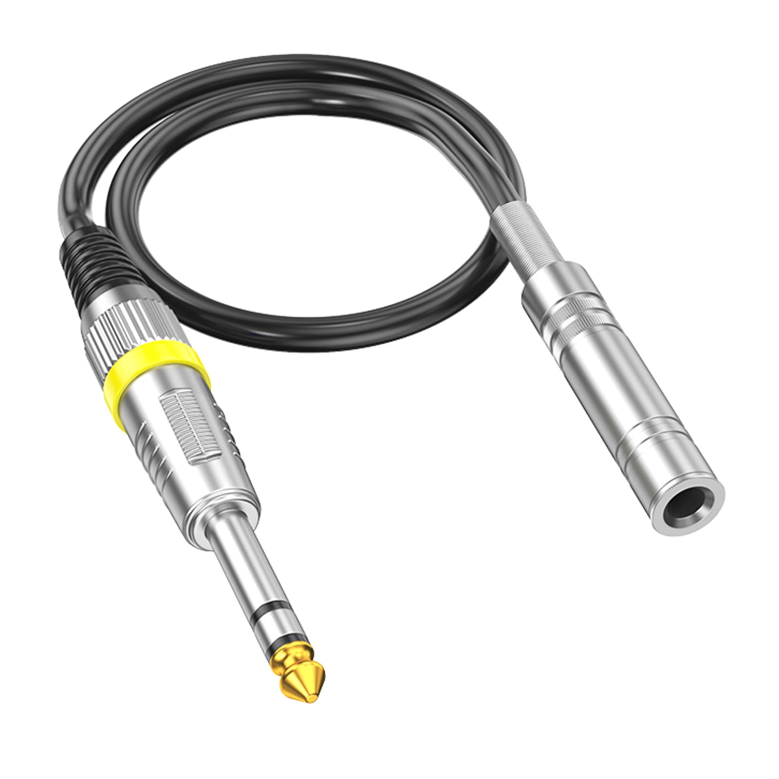 6.35mm Shielded Cable Male Female Connectors Double Layer Noise ...