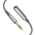 thumbnail image 1 of 6.35mm Stereo Male to Female 1/4Inch Auditory Cable Coppered Cores Double Shielding Noise Reduces, 1 of 8