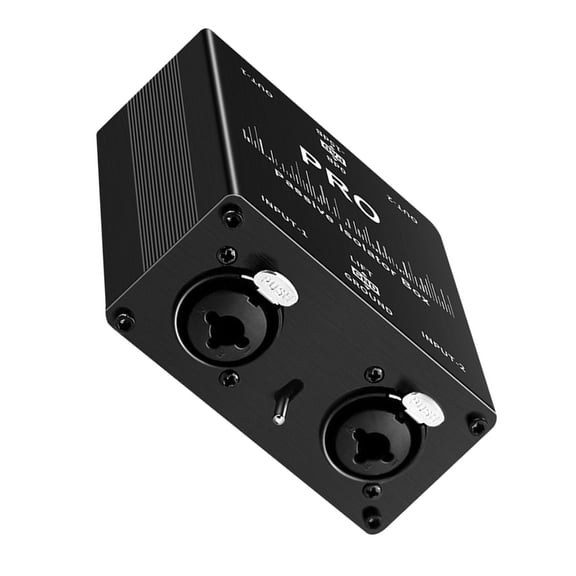 6.35mm XLR Sound Isolator For Eliminating Ground Looping Noise Enhancing Sound In Professional