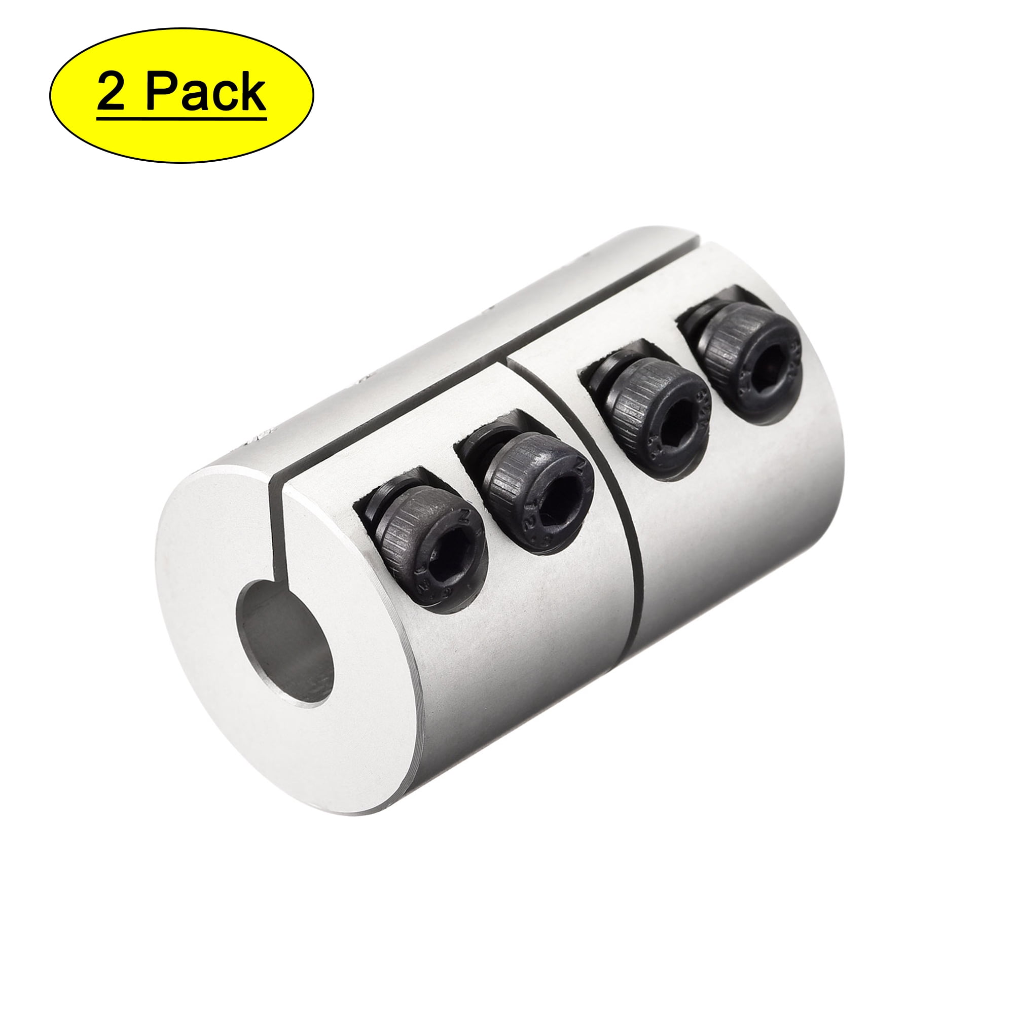 5Pcs 10mm To 10mm Shaft Coupling 25mm Length 19mm Diameter Stepper Motor Coup - View #2