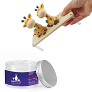 6.35oz Clear Museum Paste, Museum Glue Clear Removable, Excellent Adhesion, Reusable, Disassembles Without Marks, Suitable for Surfaces of Metal, Ceramics, Glass, Plastics, and Wood