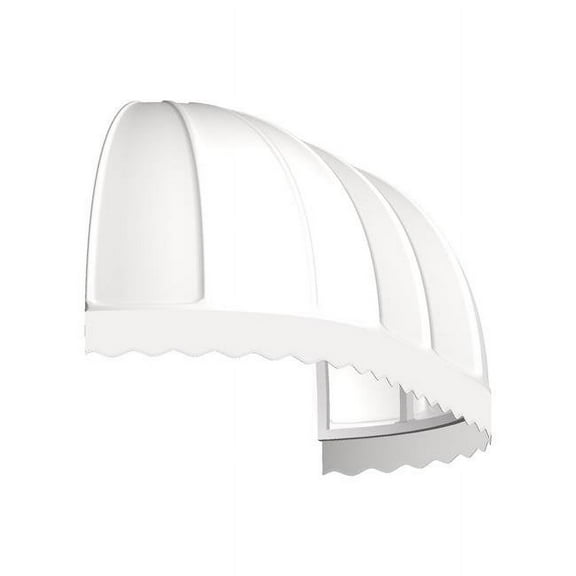 6.38 ft. Chicago Window & Entry Awning, Off White - 31 x 24 in.