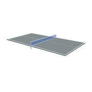 6*3ft Outdoor Grey Mid-Size Ping Pong Conversion Top Foldable & Portable Table Tennis Tabletop for Indoor Games
