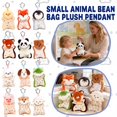 thumbnail image 1 of 6.3in Cute Animal Bean Bag Plush Toy, Soft Stuffed Squishy Doll with Adorable Expression, Portable Huggable Calming Toy for Stress Relief, Cuddling and Comfort, Perfect for Family,, 1 of 6