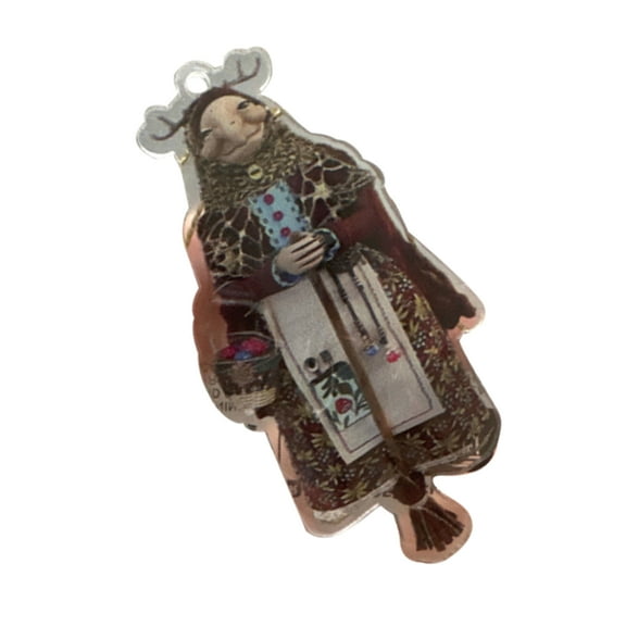 6.3inches Height Handmade Kitchen Witch Doll,Enchanting Good Luck Charm Cooking Doll,Unique Kitchen Home Decoration