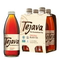 thumbnail image 1 of Tejava Original Unsweetened Black Iced Tea, 4 Pack, 12oz Glass Bottles, Non-GMO, Kosher, No Sugar or Sweeteners, No calories, No Preservatives, Brewed in Small Batches, 1 of 5