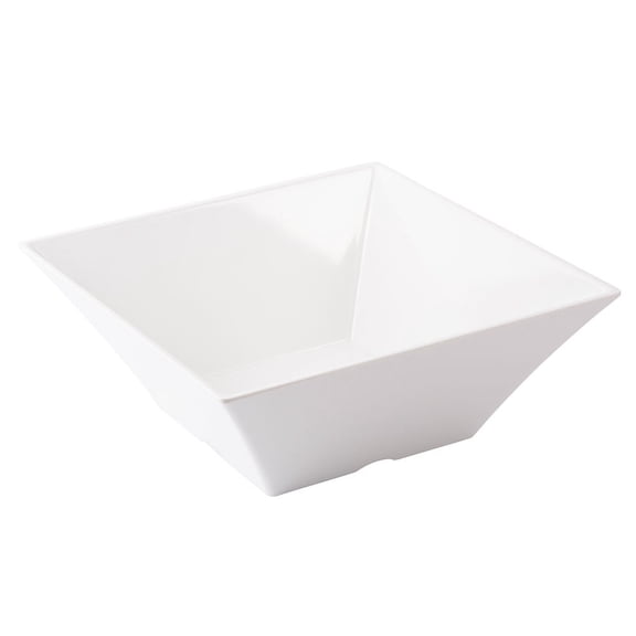 6+4%2f5+qt+Square+Melamine+Bowl%2c+White