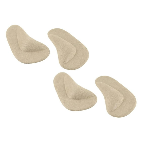 6/4/3/2/1 Pairs Arch Support Shoe Inserts For Flat Feet Reusable Gel Arch Pads For Plantar Fasciitis Adhesive Arch Pad For Relieve Pressure And Feet Pain For Women And Men