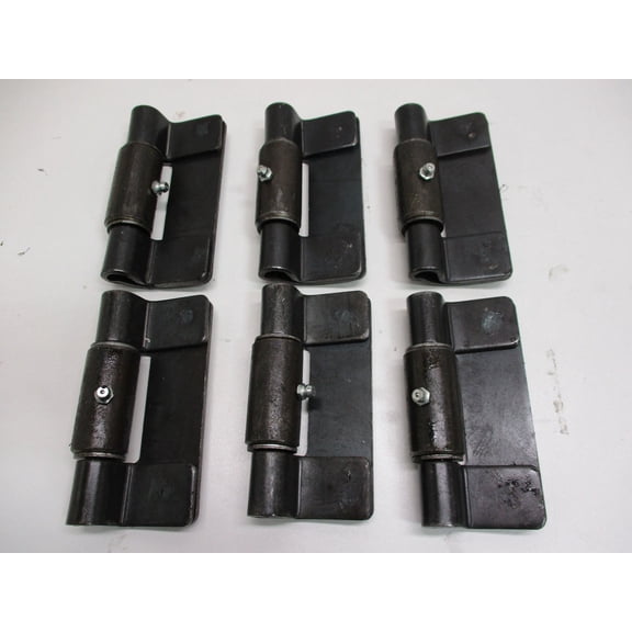 (6) 4.5" Steel Butterfly Weld On Hinges / Cargo Utility Trailer Ramp Door Hinges