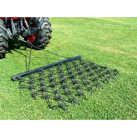 6' 4" Wide x 4' Long Multi Action Drag Chain Harrow - Overall 90" Long - 3/8"