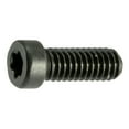 thumbnail image 1 of #6-40 x 3/8" Black Oxide T-10 Fillister Head Star Drive Gun Screws (12 pcs.), 1 of 2
