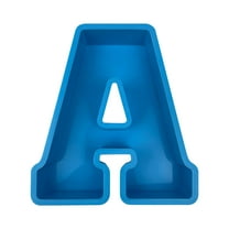 6.42 Inch Large Letter Molds for Resin, A Capital Alphabet Epoxy Resin Mold, A to Z Thick 3D Silicone Letter Molds for Making Letters, Word Sign Art, DIY Crafts, Making Cake, Party Home Decor