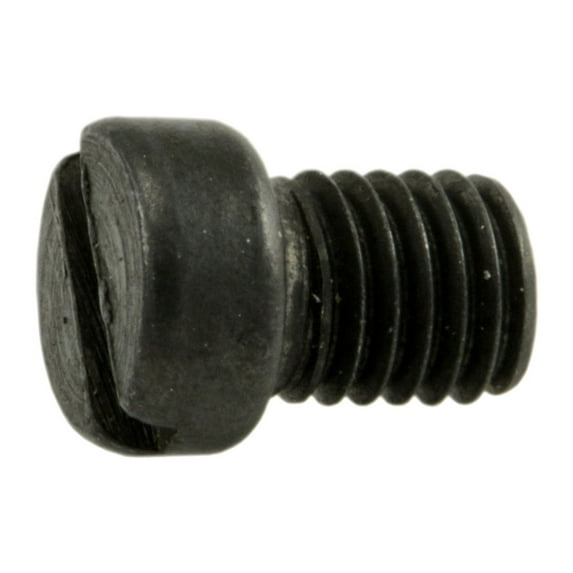 #6-48 x 3/16" Black Oxide Slotted Fillister Head Gun Screws (15 pcs.)