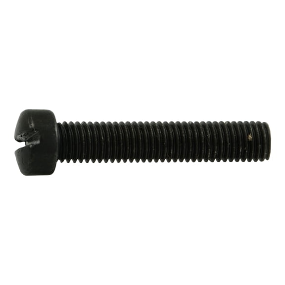 #6-48 x 3/4" Black Oxide Slotted Fillister Head Gun Screws (6 pcs.)