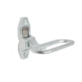 thumbnail image 1 of 6-5/16" (W) x 4-3/4" (D) Silver Galvanized Steel Trailer Folding Step - Fold Down Utility Bed Body Safety 440 LBS Reliable Grab Handle or Step for Trailer RV Bus Camper, 1 of 7