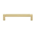 thumbnail image 1 of 6-5/16 in. Center Solid Knurled Bar Pull, Satin Gold, 25 pack, 1 of 3