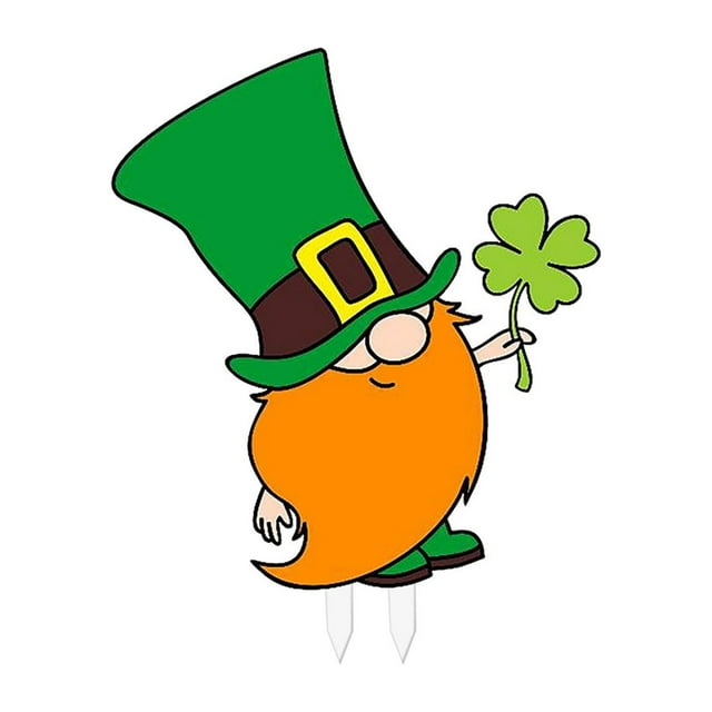 st patricks day garden stakes