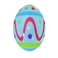thumbnail image 1 of 6/5/4/3/2/1pcs 16 Inch Easter Eggs,Easter Inflatable Egg Large Dot Print Hanging Colorful Egg Ornament Holiday Yard Garden Porch Party Outdoor Decoration Egg Easter Decorations, Toy Eggs Boys & Girls, 1 of 5
