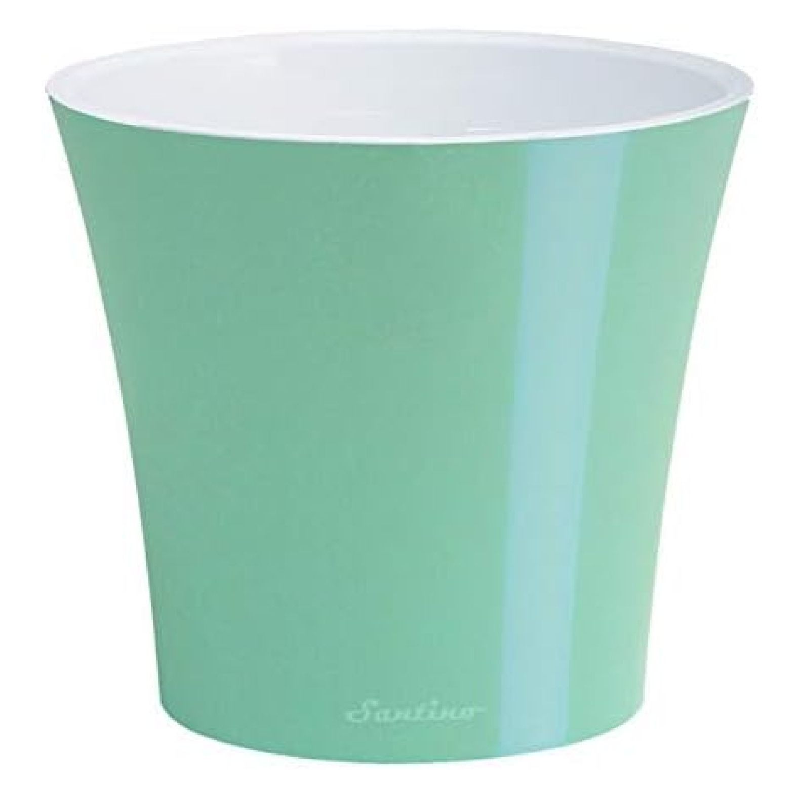 Planter Home ESPRIT White Aluminium 54 x 24 x 36 cm 54 x 25 x 36 cm (5 Units)