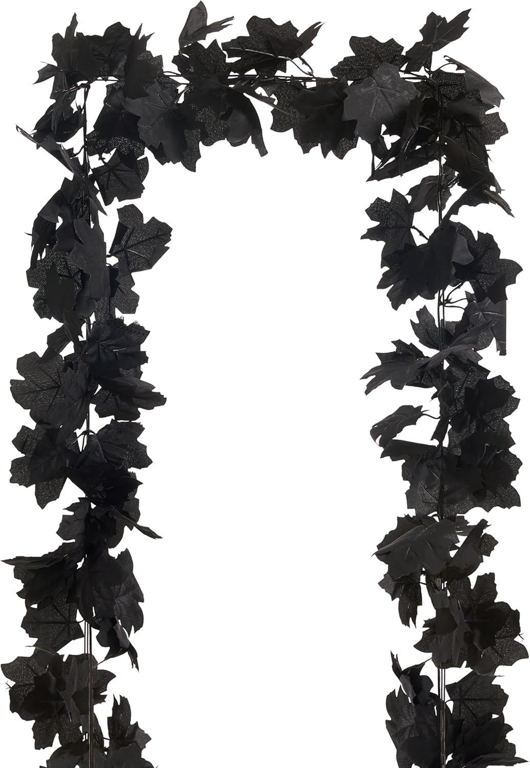 6.5 FT Fall Garland with 26 Leaves per Strand for Halloween Thanksgiving Decor