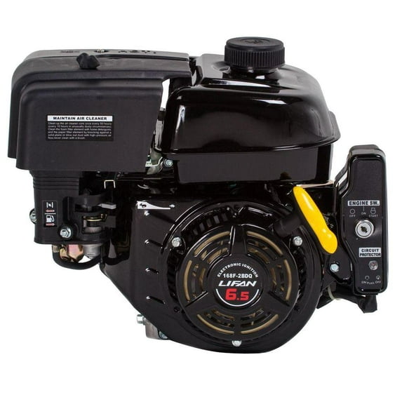 6.5 HP Electric and Recoil Start Horizontal Shaft Engine