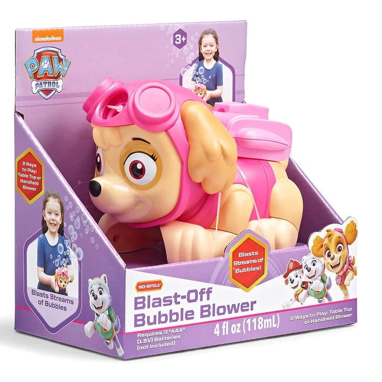 Paw Patrol Pink Girls Bubble Blowing Tubs Childrens Party Bag