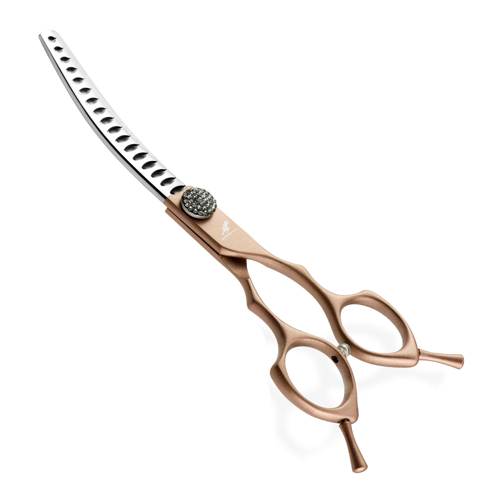 7.5” Pet Grooming Thinning Scissors – Chunkers For Dogs & Cats, Silver, Belbel Beauty
