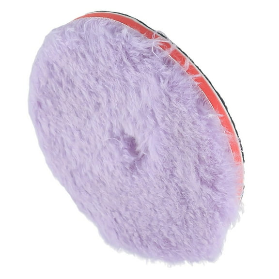 6.5 Inch Purple Wool Polishing Pad Car Paint Polishing For Buffer Polisher Use Fangkenuo