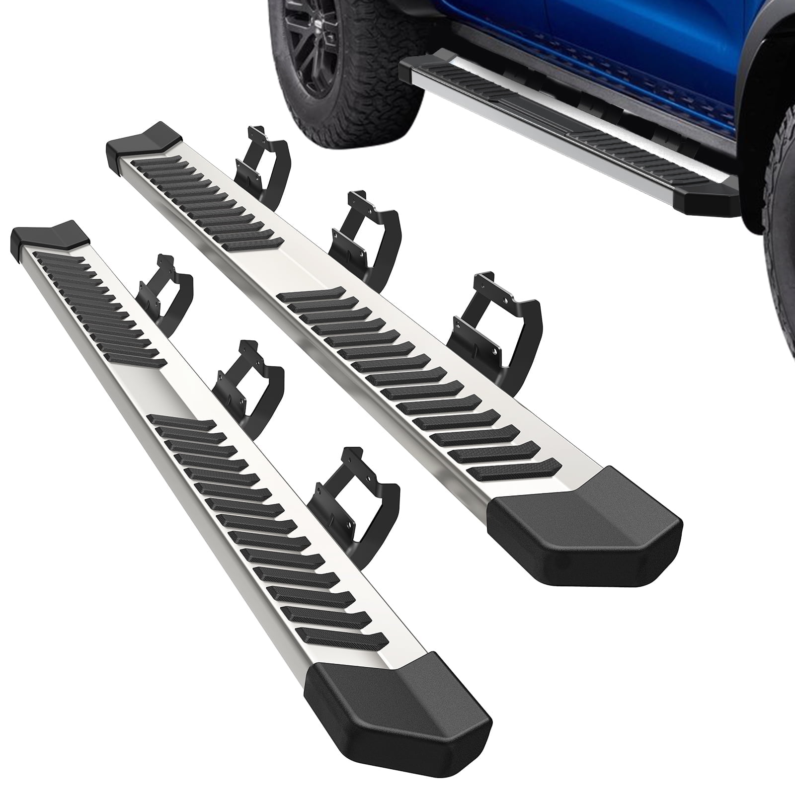 6.5 Inch Running Boards Steps AUSUM MOTOR Side Step Compatible with ...