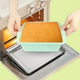 thumbnail image 1 of 6.5 Inch Square Silicone Cake Baking Mold Pan for Baking Desserts, 1 Count, 1 of 2