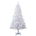 thumbnail interactive-video image 1 of 6.5' Pre-Lit Madison Pine White Artificial Christmas Tree with Color-Changing LED Lights, by Holiday Time, 1 of 12