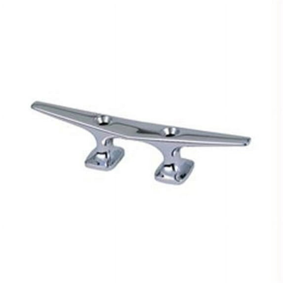 6.5 Open Base Cleat - Chrome Plated Zinc - 6.5 Open Base Cleat - Chrome Plated Zinc
