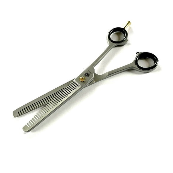 6.5 Pet Grooming Double Teeth Trimming Shears German Stainless