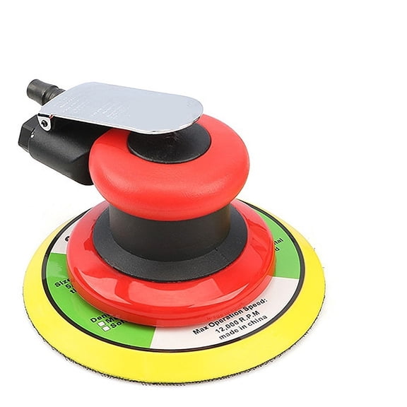 6'' / 5'' Pneumatic Sander Pneumatic Polisher Air Sander Air Palm Orbital Sander Grinder Palm Sander Sanding Machine Tool ,Easy Operation