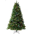thumbnail image 1 of 6.5' Pre-Lit Medium Huron Pine Artificial Christmas Tree - Multicolor Lights, 1 of 2