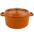 6.5 QT Cast Iron Enameled Dutch Oven with Lid NonStick, Dual Handles