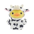thumbnail image 1 of 6.5" Quackerz™ Duck Plush in Cow Onesie, 1 of 5